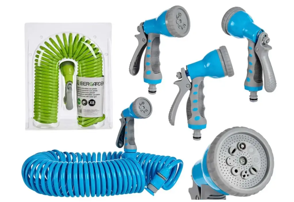 [RIEGO_00001] Manguera riego 15m con boquillas