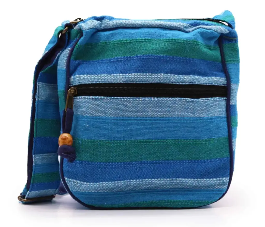 Bolso bandolera  (azul)