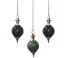 Péndulo esférico de Aventurina verde
