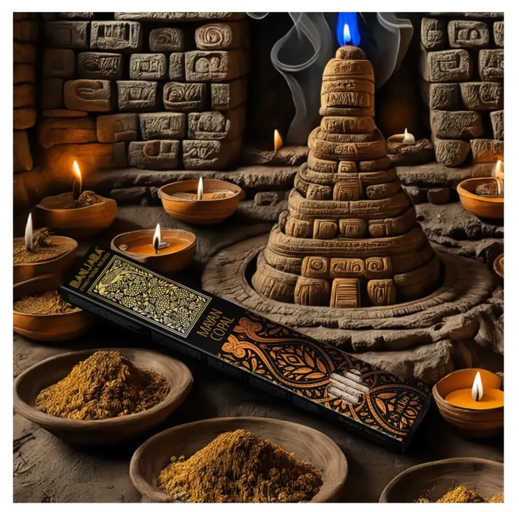 [INCIENSO_00010] Incienso Banjara extra largo Copal Maya