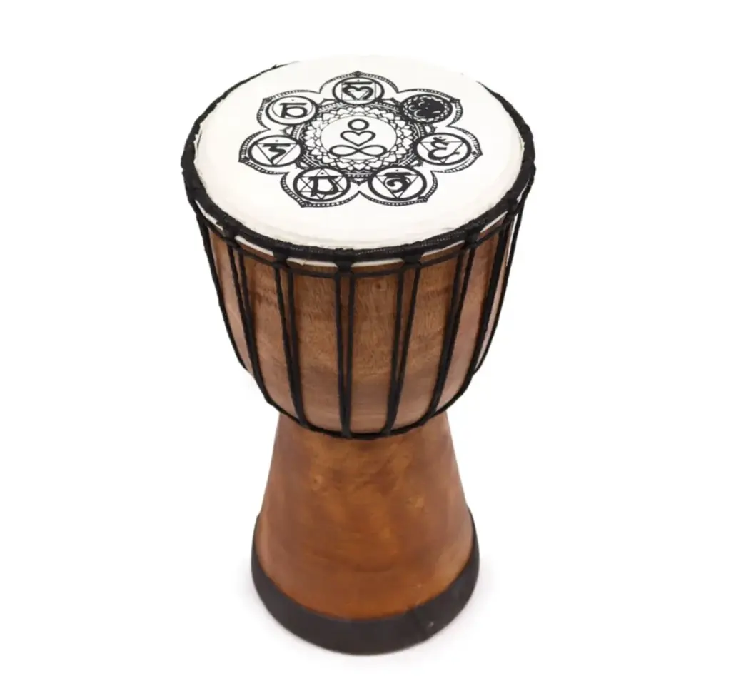 [TAMBOR_00004] Tambor Djembe hecho a mano 30 cm 