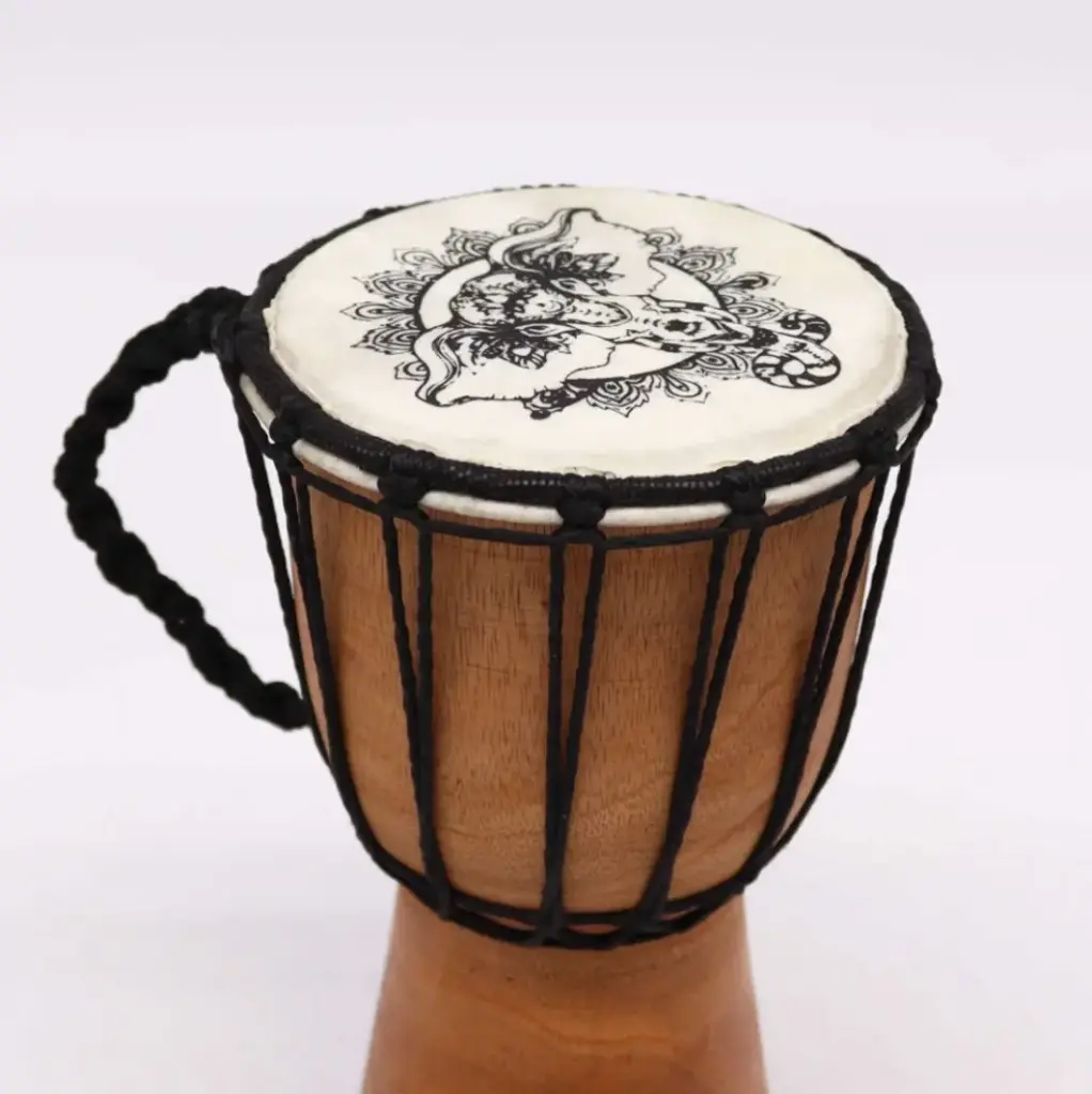 [TAMBOR_00005] Tambor Djembe hecho a mano 20 cm 