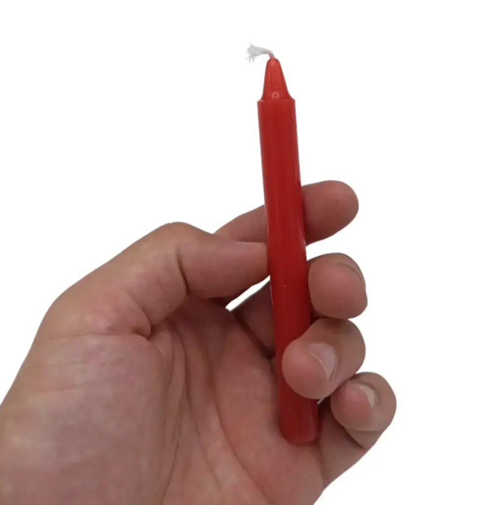 Velas mágicas rojas primer chakra  (raíz)