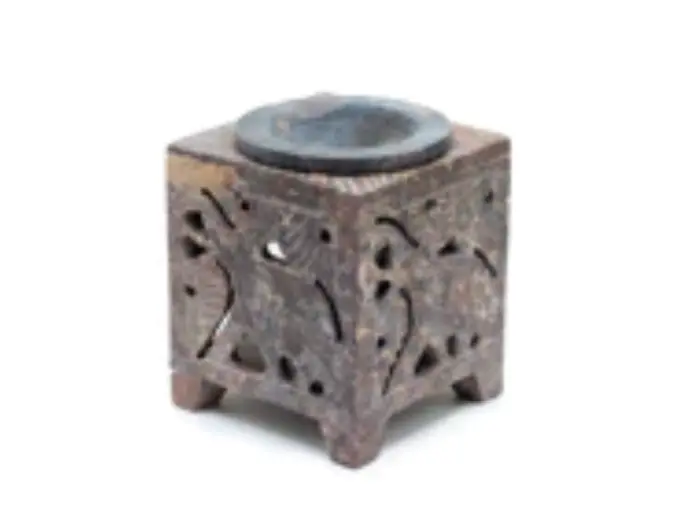 [QUEMADOR_00005] Quemador de aceite de esteatita cuadrado