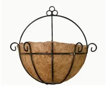 Macetero de pared de hierro