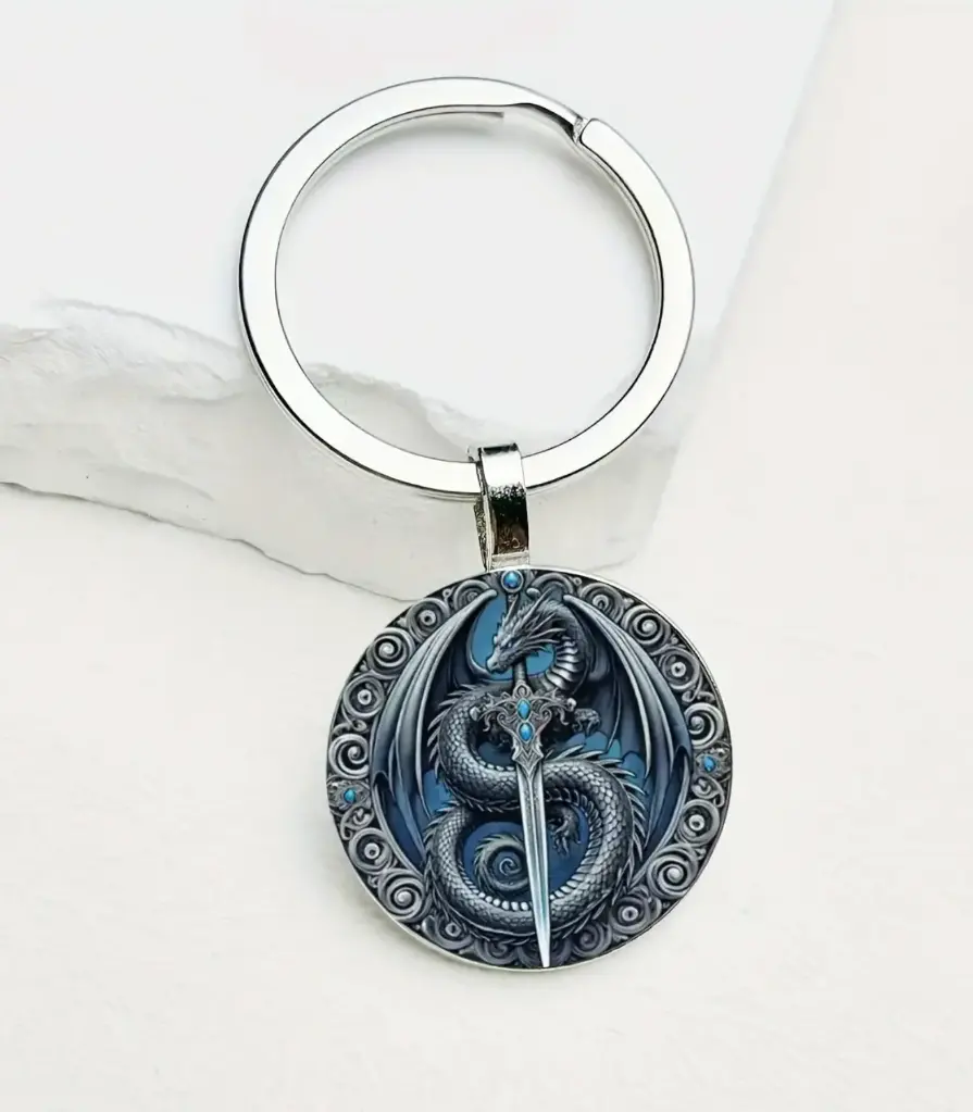 [LLAVERO_00009] Llavero espada de dragón