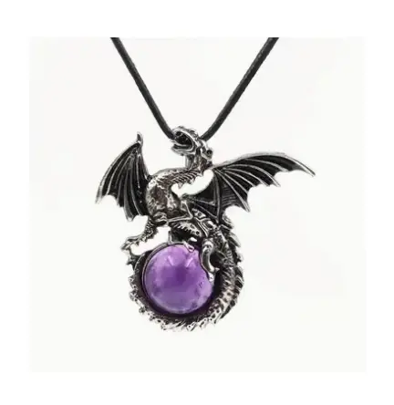 Colgante de dragón (disponible con distintas gemas)