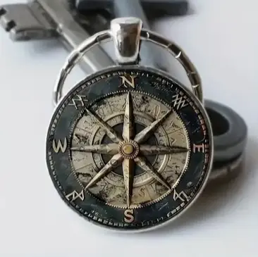 [LLAVERO_00018] Llavero brújula