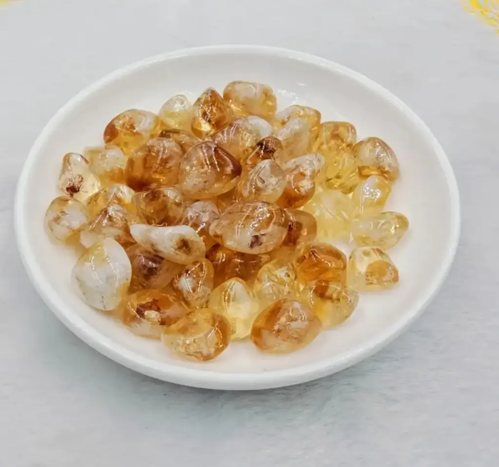 [minerales_00005] Citrino natural pulido