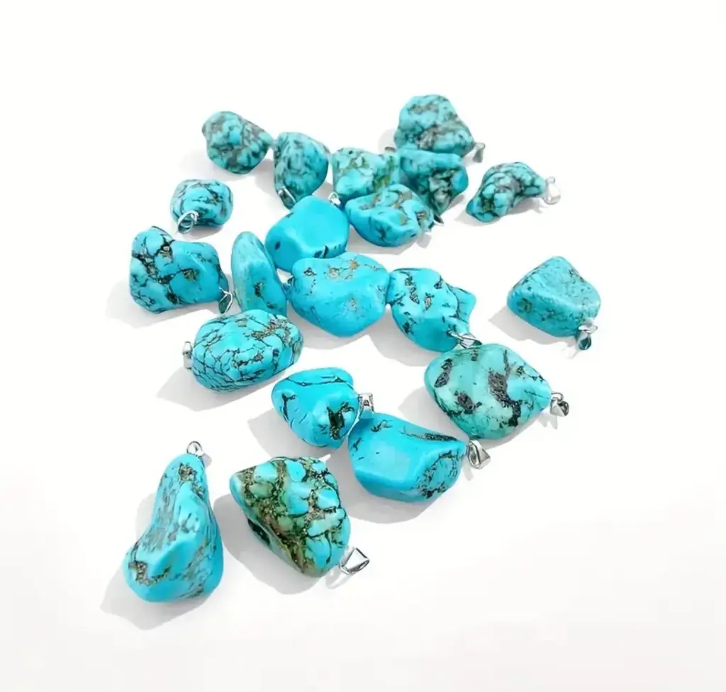 [minerales_00011] Colgante Turquesa natural