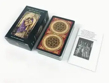 [CARTAS_00010] Tarot dorado de Botticelli