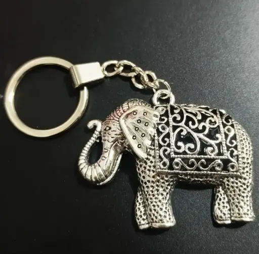 [LLAVEROS_00002] Llavero de elefante de la suerte