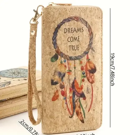 [CARTERA_00001] Cartera de corcho "Dreams come true"